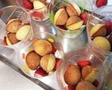 鈴カステラdeひな祭りカップデザート♪作り方6写真