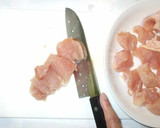 鶏肉と青梗菜の中華炒め♪簡単材料2つ作り方4写真