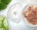 鶏肉と青梗菜の中華炒め♪簡単材料2つ作り方5写真