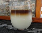 お店で見るやつ☆2層アイスカフェオレ作り方7写真