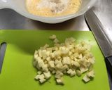 りんごとシナモンのホットケーキ作り方3写真