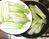 鶏肉と青梗菜の中華炒め♪簡単材料2つ作り方7写真