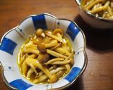しめじのごまだれぽん酢炒め作り方5写真