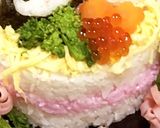 ひな祭りデコ寿司＊マイメロ&クロミ作り方5写真