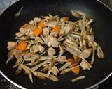 晩御飯に☆ごぼうと鶏肉の炊き込みご飯作り方5写真