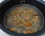 晩御飯に☆ごぼうと鶏肉の炊き込みご飯作り方9写真