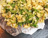 鯵の薬味醤油こうじ作り方3写真