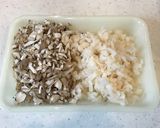 蓮根舞茸干し椎茸入、ボロネーゼパスタ！作り方3写真