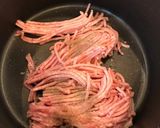 蓮根舞茸干し椎茸入、ボロネーゼパスタ！作り方4写真