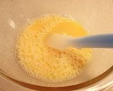ホットケーキサンド　ベーコン水菜チーズ作り方3写真