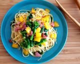春パスタ('ω')菜の花のペペロンチーノ作り方5写真