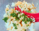 朝食に！ダブル卵と小エビのホットサンド作り方4写真