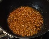 晩御飯に☆牛豚ひき肉とかぼちゃの煮物作り方7写真