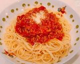 蓮根舞茸干し椎茸入、ボロネーゼパスタ！作り方15写真