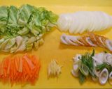 野菜たっぷり、あっさり麺作り方1写真