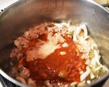 トマトクリームスープパスタ作り方11写真