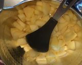 離乳食 ホットケーキ りんご煮添え作り方4写真