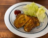 甘酒チキンのピカタ、カレー風味作り方5写真