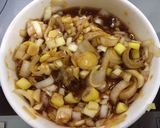 ヘルシー簡単！油淋鶏風野菜炒め！作り方2写真
