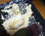 炊飯器蒸し里芋で*ココア&きな粉おはぎ風作り方5写真