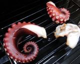 焼き野菜と焼きタコサラダ作り方1写真