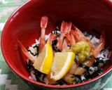 甘海老漬け丼作り方8写真