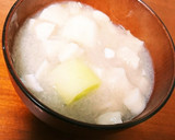 【減量中】ぽかぽか！ネギの蓮根みぞれ煮作り方5写真