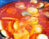 簡単★ふわふわ肉だんごのトマト煮込み♡作り方3写真