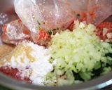 簡単★ふわふわ肉だんごのトマト煮込み♡作り方4写真
