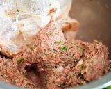 簡単★ふわふわ肉だんごのトマト煮込み♡作り方5写真