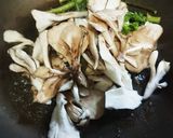 舞茸と春菊のフェットチーネ作り方3写真