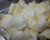 鳥むね肉と白菜のミルク煮作り方2写真