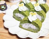 抹茶の和風ロールケーキ(更新あり)作り方15写真
