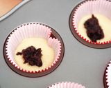 オーブンで簡単★ふかもちあんこ蒸しパン♡作り方6写真