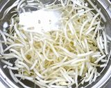 レンジで3分！もやしナムル☆オリーブ風味作り方1写真