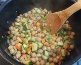 ひよこ豆のケチャップカレー炒め☆作り方2写真