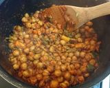 ひよこ豆のケチャップカレー炒め☆作り方3写真