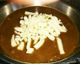 牛筋肉で作ったカレーでアツアツの焼カレー作り方1写真