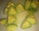 【簡単】アボカドとカボチャのホットサラダ作り方4写真
