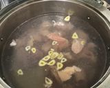鶏肉とほうれん草のバジリコスープパスタ作り方1写真