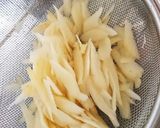 ごぼうと合挽肉のきんぴら作り方1写真
