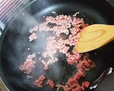 ごぼうと合挽肉のきんぴら作り方3写真