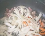ごぼうと合挽肉のきんぴら作り方4写真