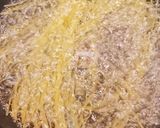 そぼろキムチピリ辛パスタ作り方1写真