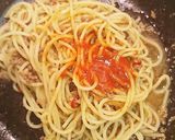 そぼろキムチピリ辛パスタ作り方4写真