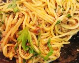 そぼろキムチピリ辛パスタ作り方5写真
