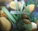 ヘルシーほかほか⭐️蒸し野菜♪作り方9写真