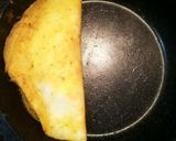 七味で簡単！ピリ辛チーズオムレツ作り方6写真