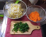 美しいだいこん葉とにんじんのもやしナムル作り方1写真