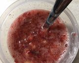 ひな祭り 豆乳と苺のシマシマゼリー作り方1写真
